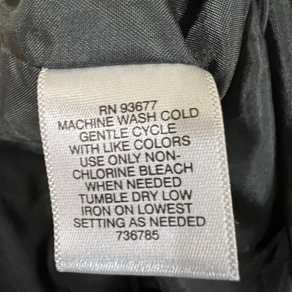 Liz Claiborne Woman Size 20W Black Skirt - Picture 7 of 8